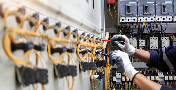 Professional Electrician technician working in Bellmead, TX